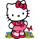 A4HK Vafa Hello Kitty 30X20cm